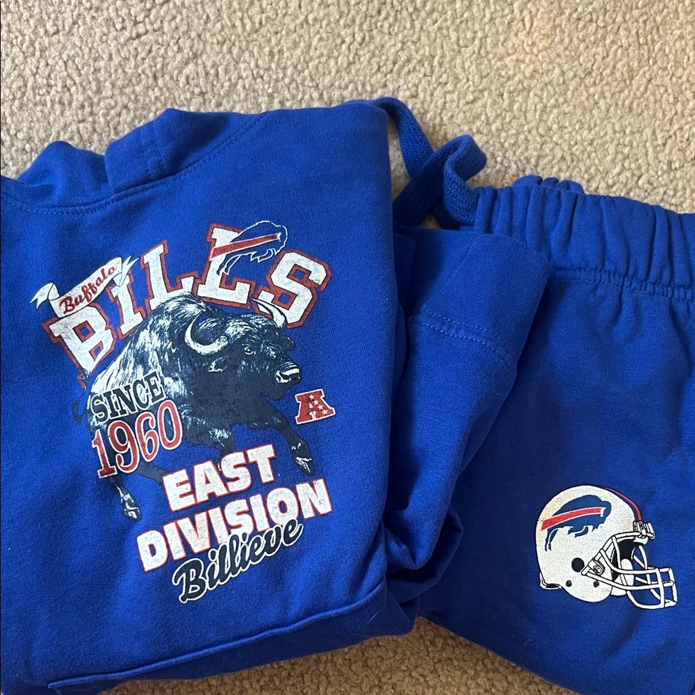 NFL Buffalo Bills Kids Blue Sweatpants